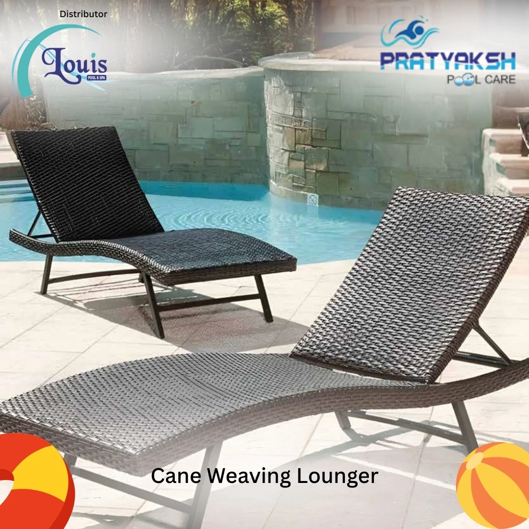Cane Weaving Lounger