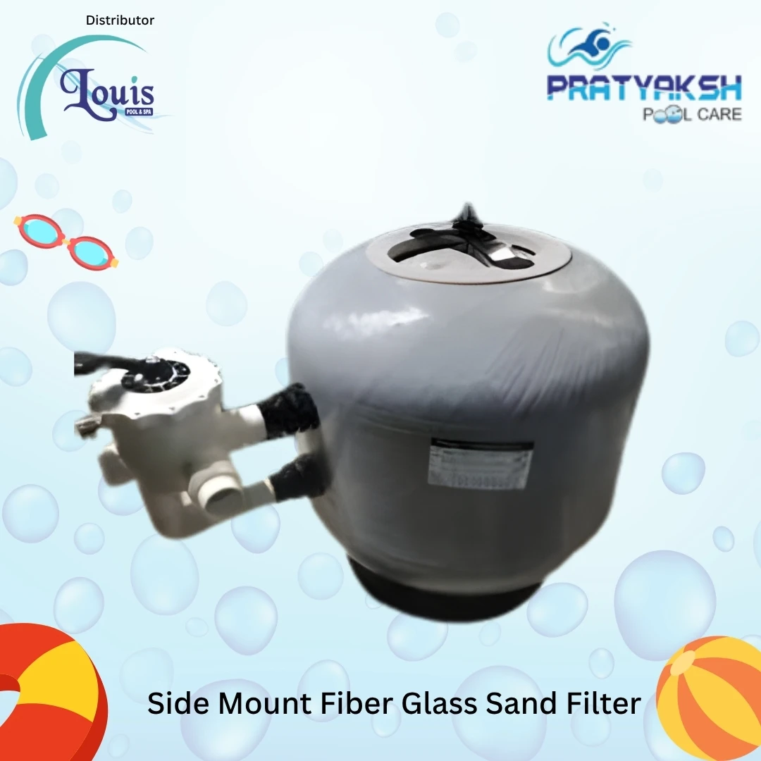 Side Mount Fiber Glass Sand Filter