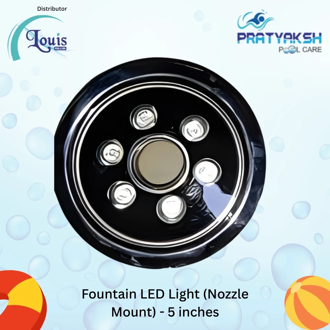 Fountain LED Light Nozzle Mount (5 Inch)